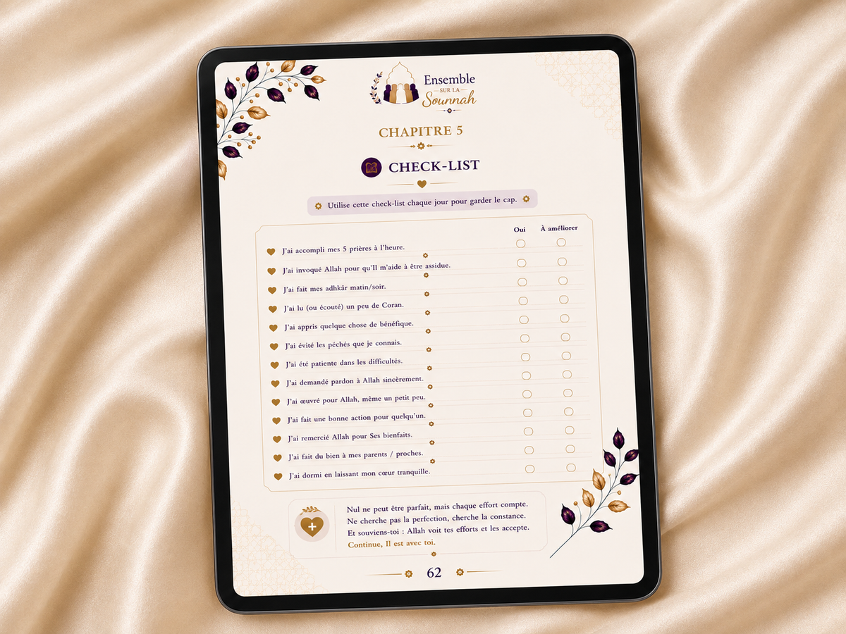 Au rythme des cinq prières – Ebook digital