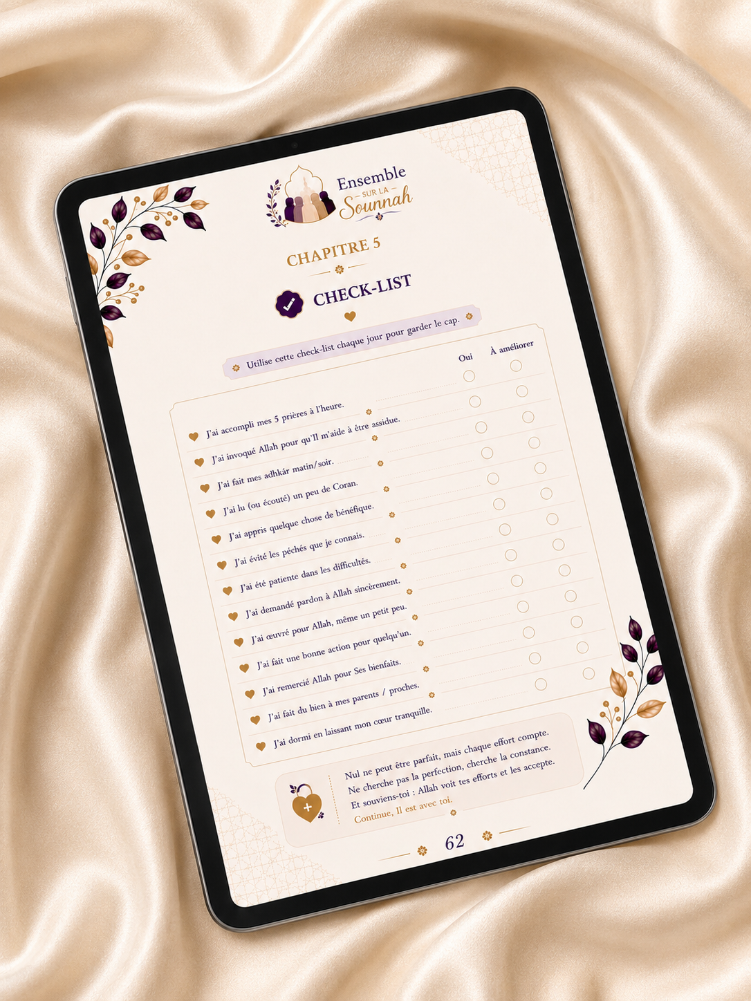 Au rythme des cinq prières – Ebook digital